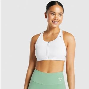 Gymshark zip up training sports bra never been worn